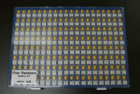 칩저항 키트 1005사이즈 5% 160종 1/16W 키트(100개入)