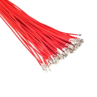 [연호] YST200 Wire 300mm 빨강색 적색 (SMH200용 와이어 하네스 한쪽 300mm Red) (100개묶음판매)