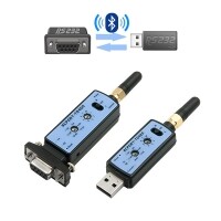 [칩센] 무선 시리얼통신 세트 RCPORT-TD400SET RS232+USB 컨버터 블루투스 어댑터